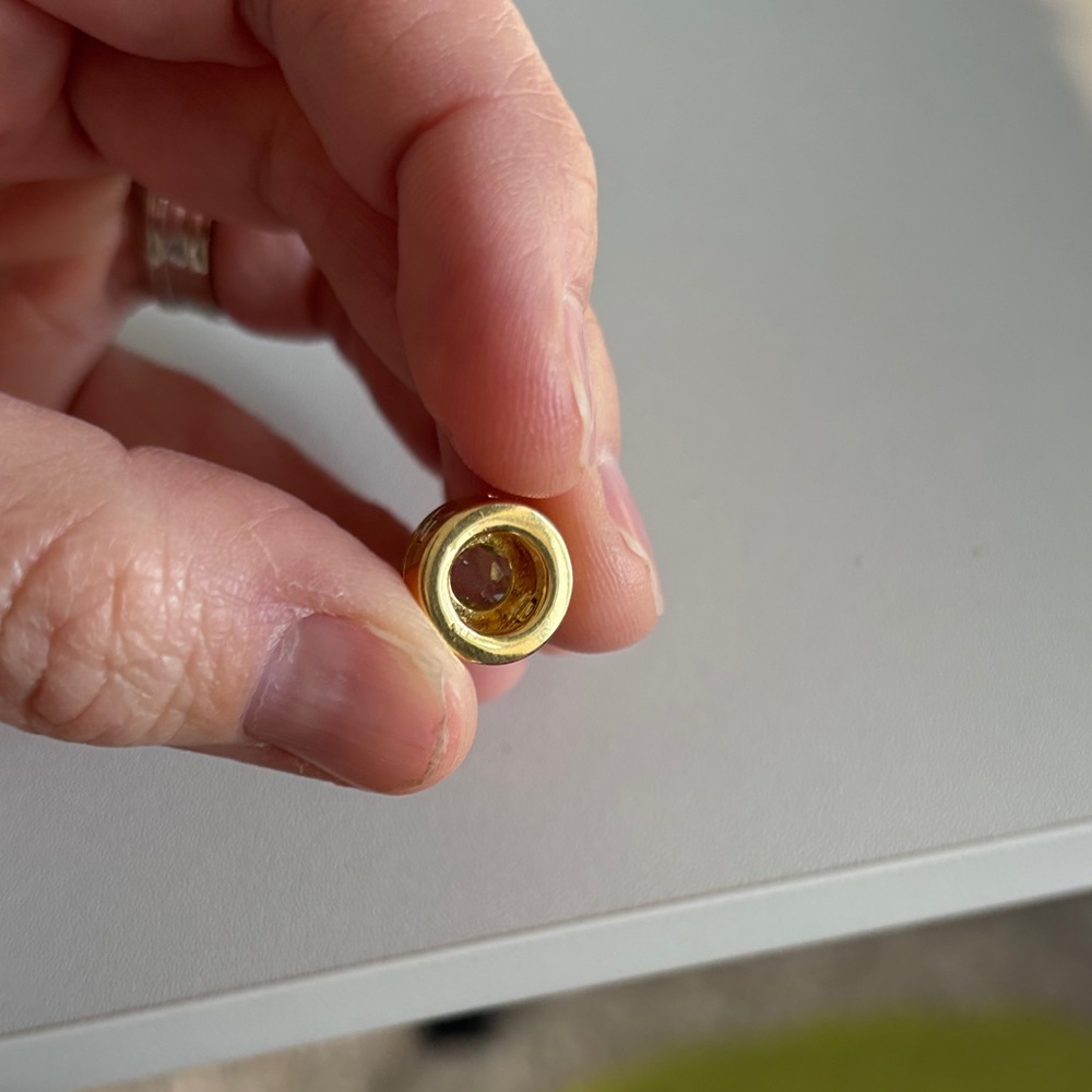 Pandora Reflexions Radiant Green Circle Clip Charm - Picture 4 of 8